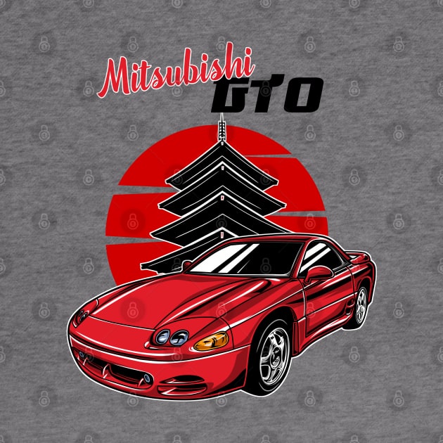 Mitsubishi GTO by mirailecs